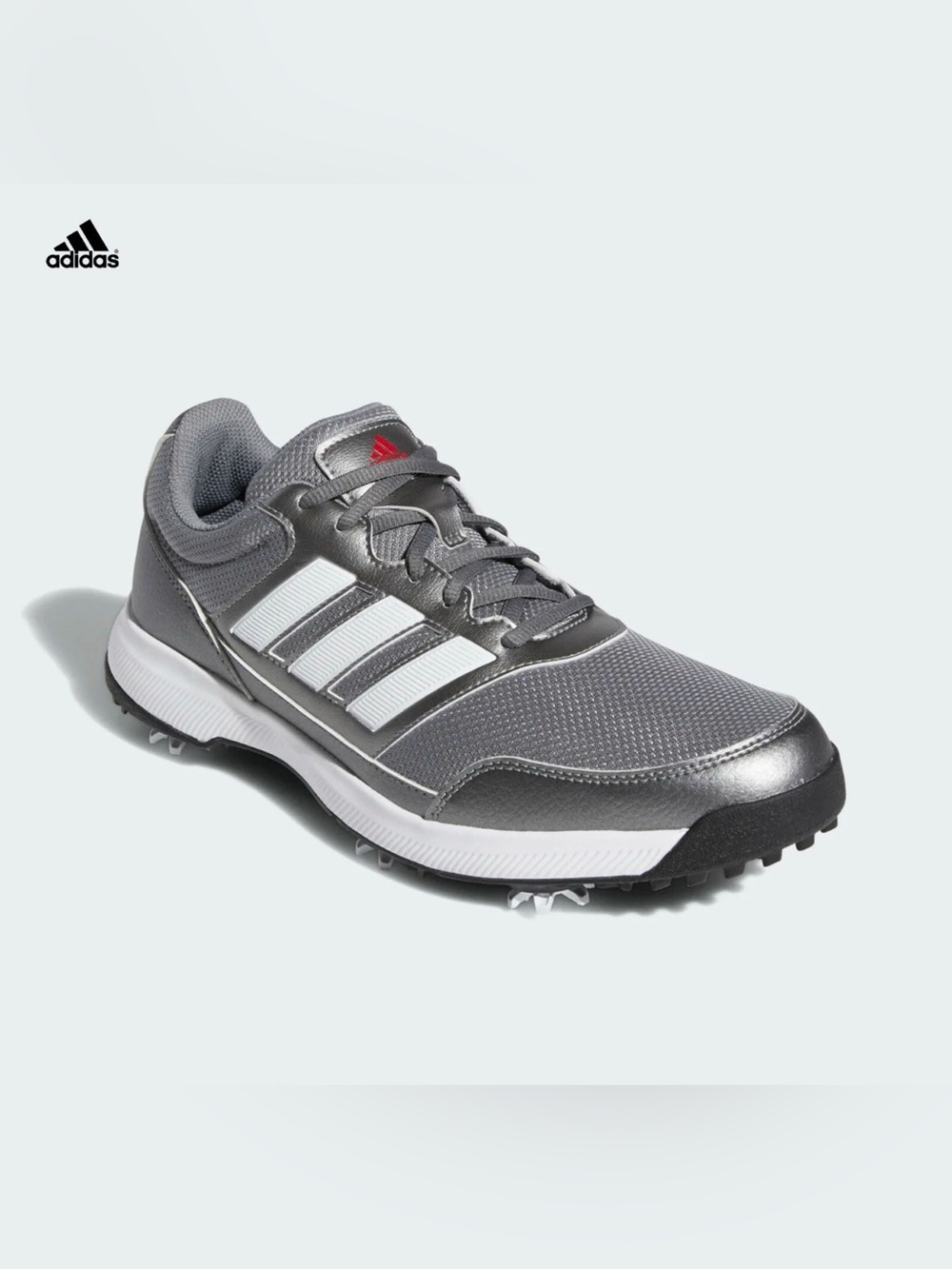 adidas Gray‎ and White Golf Performance Shoe